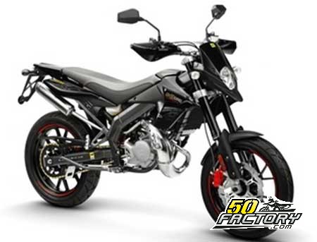 Data sheet DERBI Senda SM DRD Evo 50 - 50factory.com